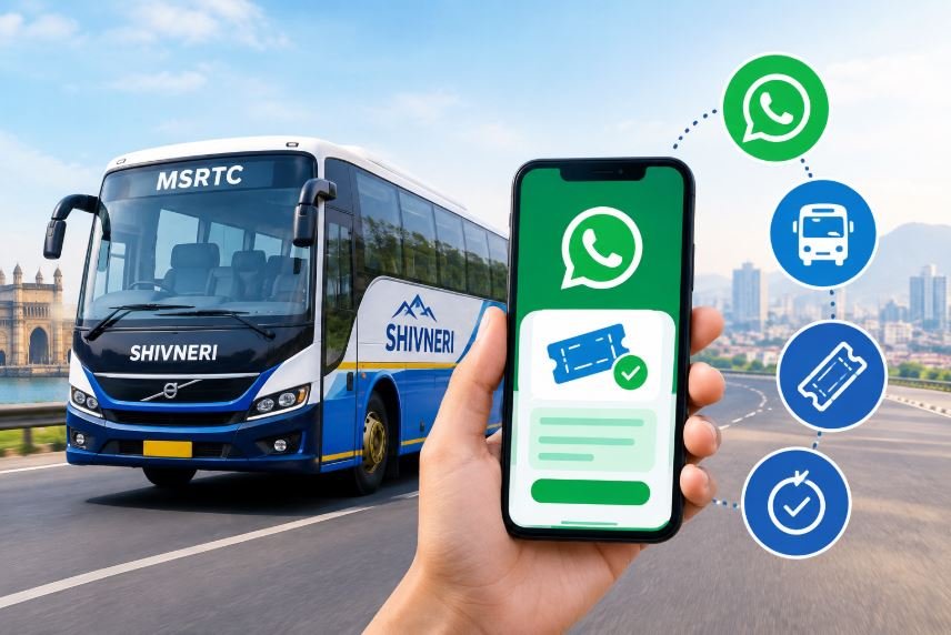 Maharashtra: MSRTC Starts WhatsApp Ticket Booking for Dadar-Pune Shivneri AC Buses